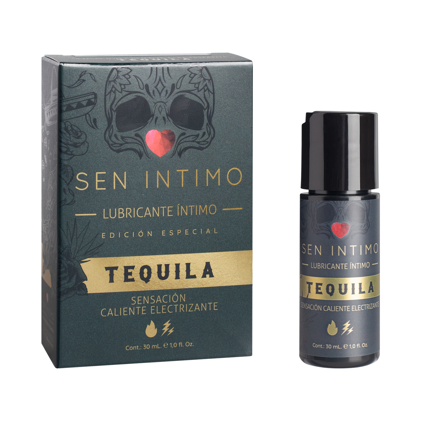 Lubricante Electrizante Tequila x 30 ml Sen Intimo