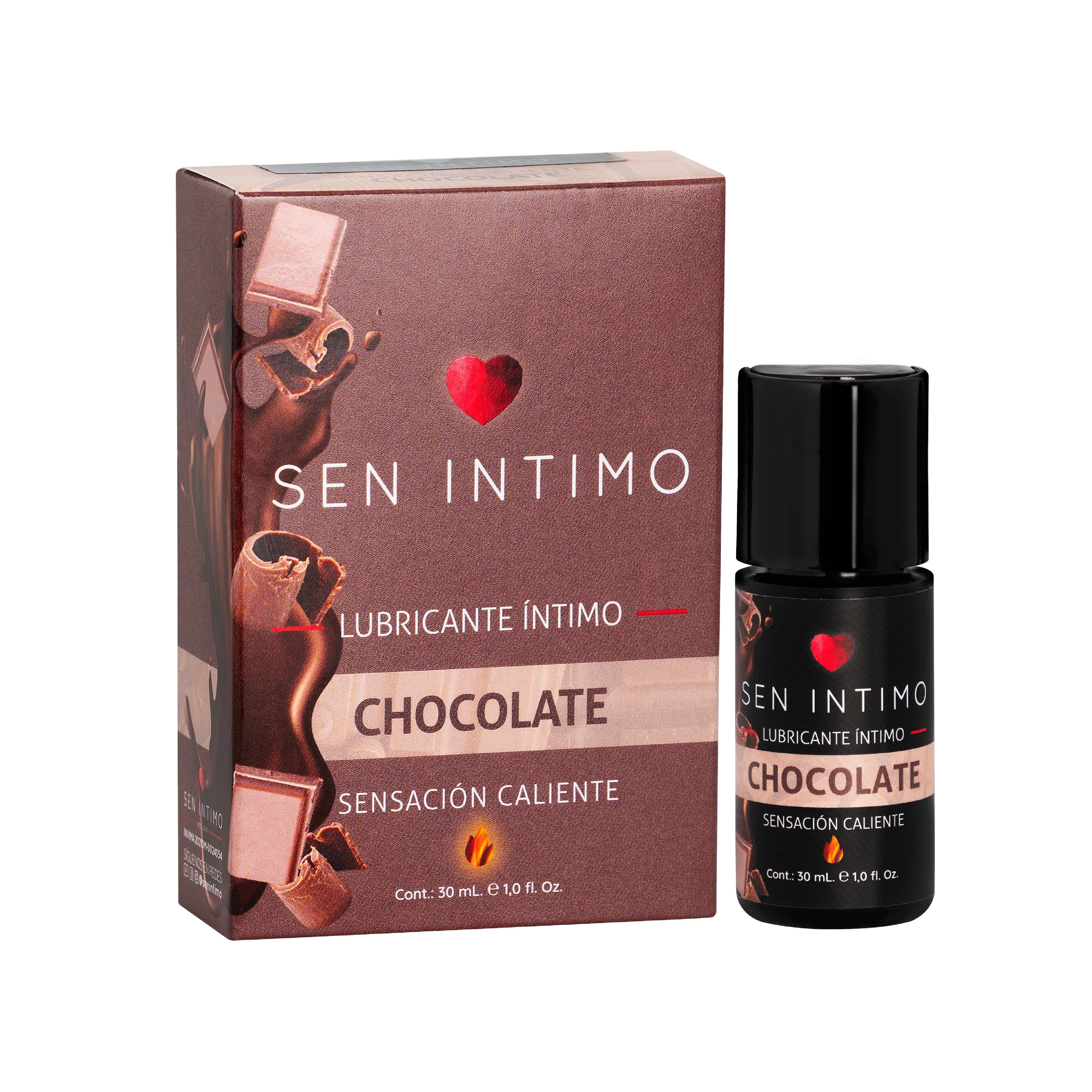 Lubricante íntimo Caliente Chocolate Sen Intimo – senintimo.com