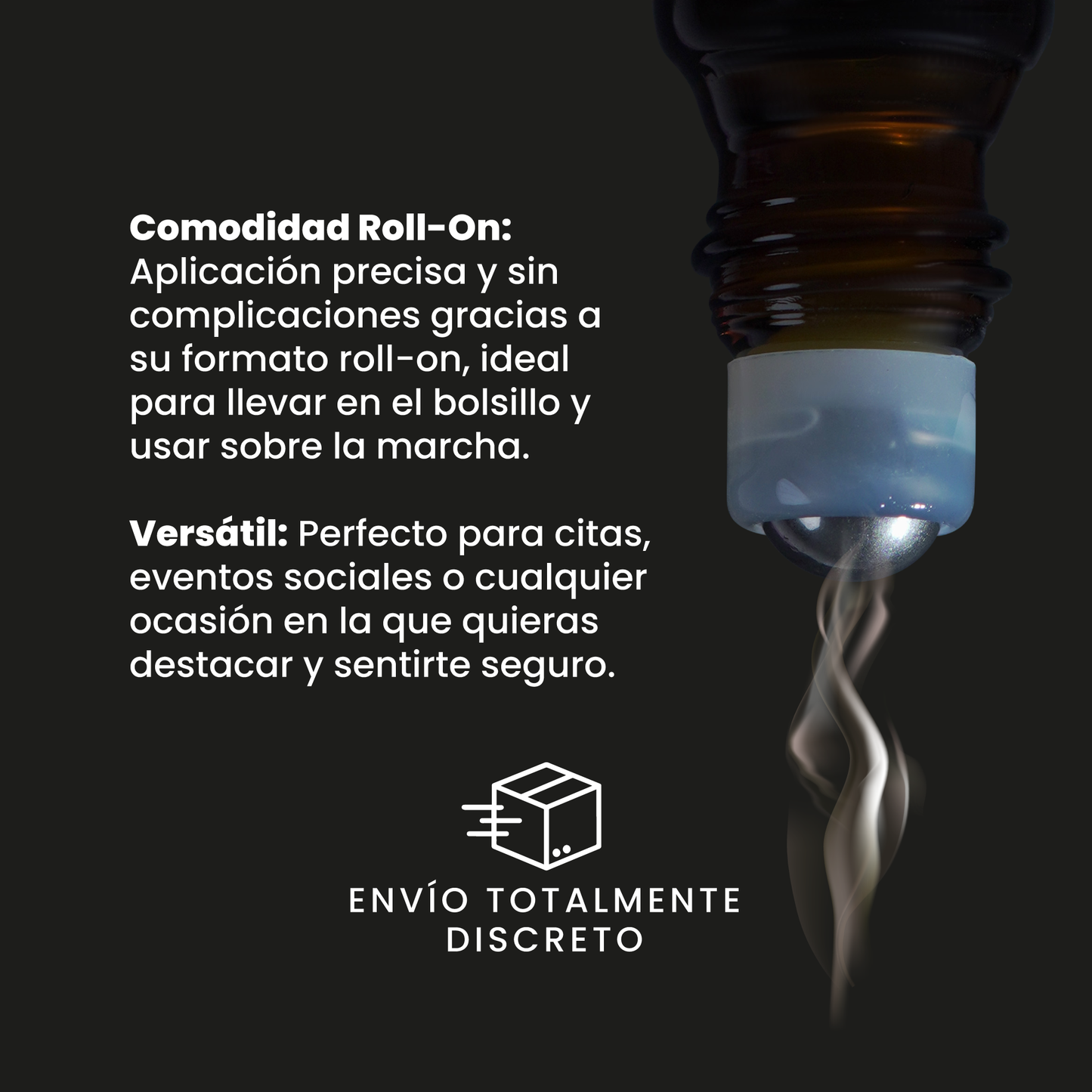 Perfume Attract Esencia Vicious Roll-On Sen Íntimo - aplicación roll-on precisa envío discreto