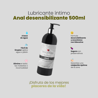 Lubricante intimo Anal 500ml: Placer sin Dolor y Prolongada Lubricacin senintimo.com Lubricante intimo Anal 500ml: Placer sin Dolor y Prolongada Lubricacin senintimo.com