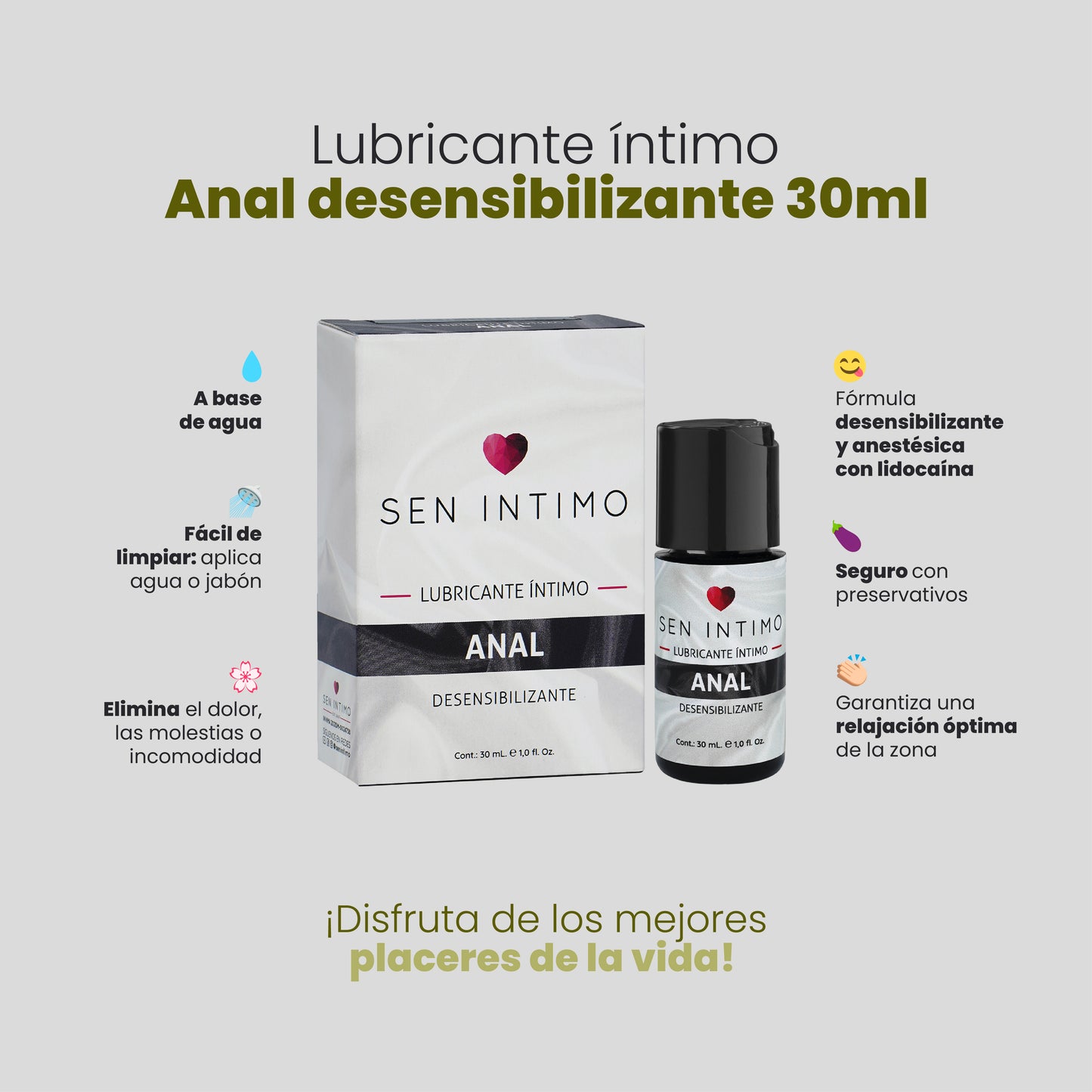 Desensibilizante Anal Sen Intimo