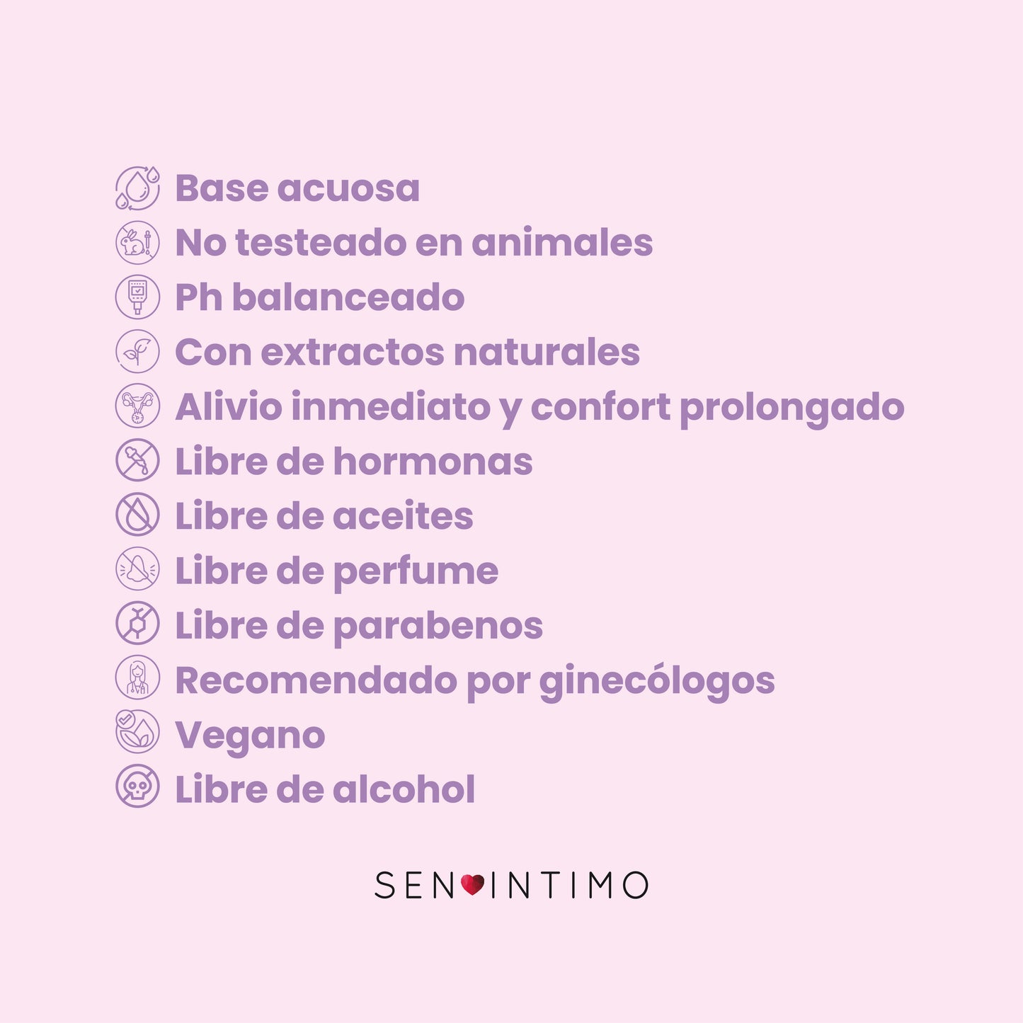 After Care Sen Íntimo - Base acuosa, pH balanceado, vegano, libre de parabenos, perfume, alcohol y hormonas, recomendado por ginecólogos
