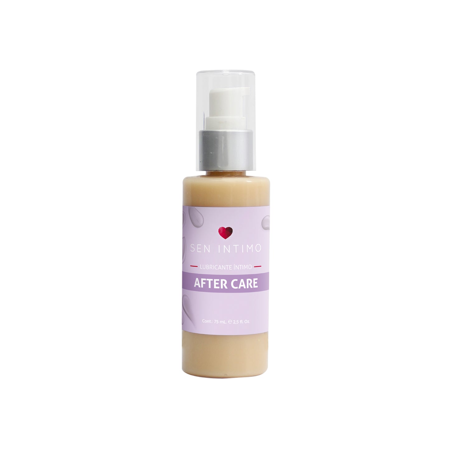 After Care Sen Íntimo - Frasco 75ml con pump, cuidado íntimo natural base acuosa