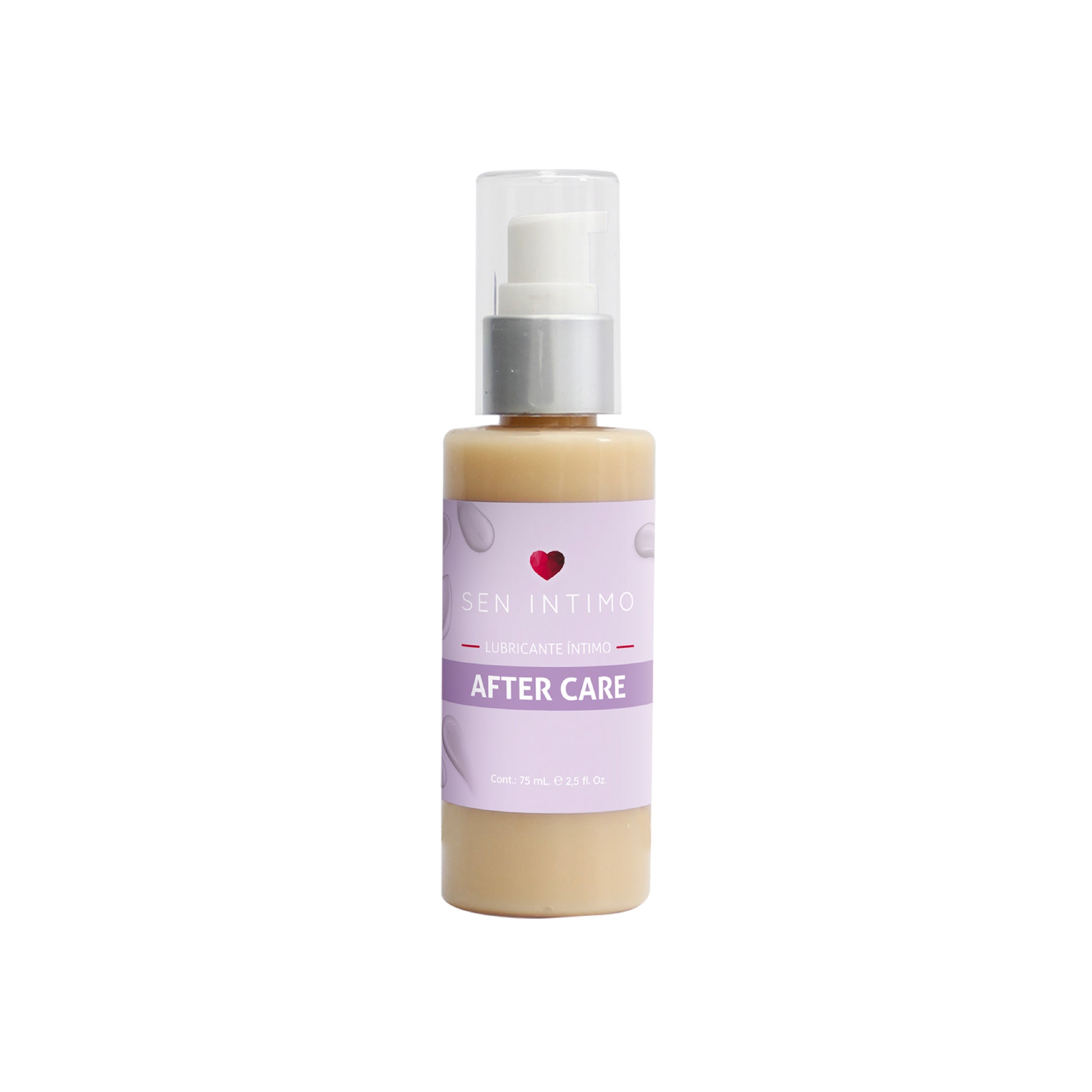 After Care Sen Íntimo - Frasco 75ml con pump, cuidado íntimo natural base acuosa