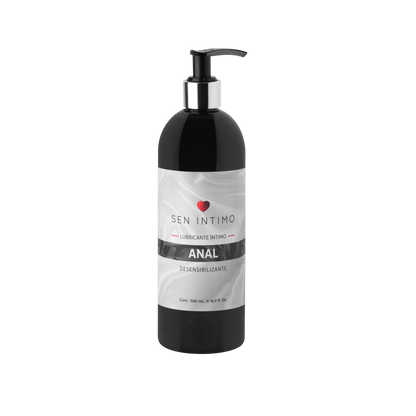 Lubricante Anal Desensibilizante 500ml Sen Íntimo dispensador de bomba