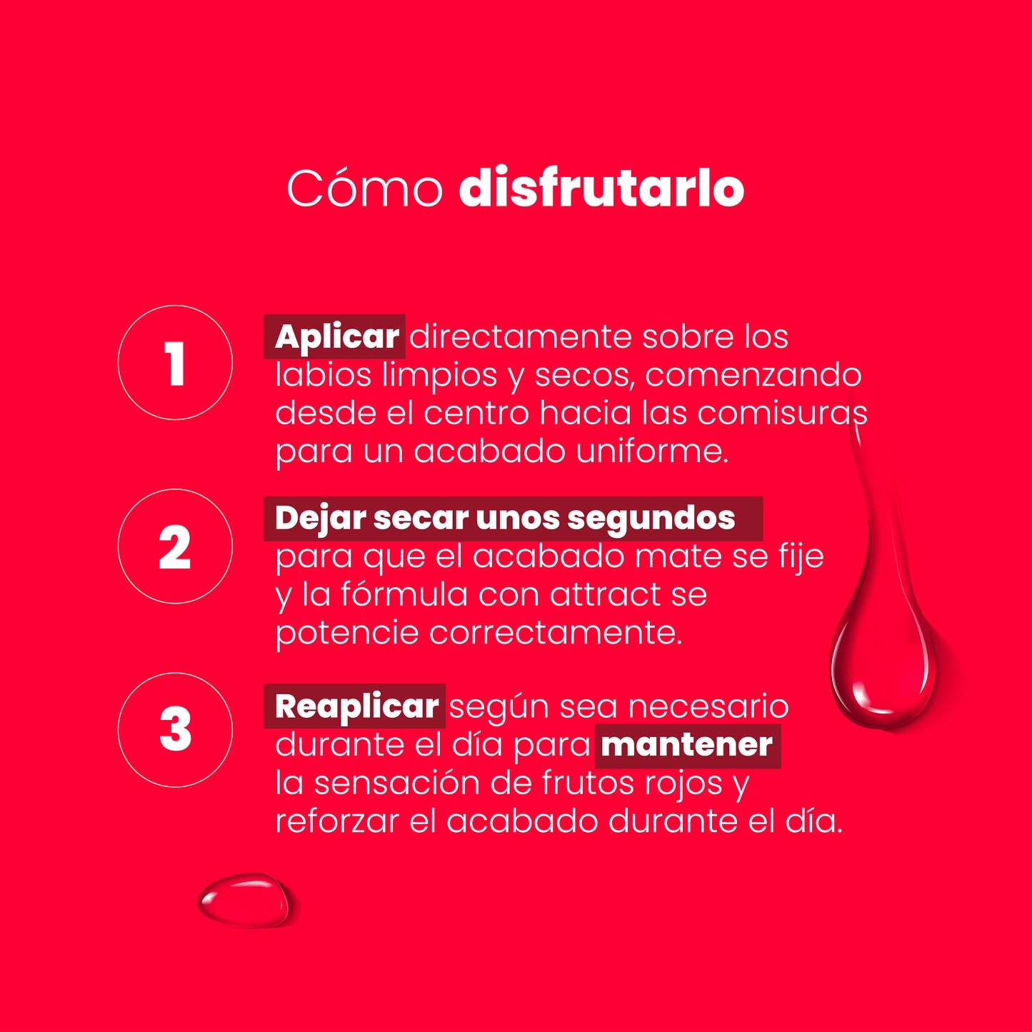 Lip Gloss X 10 Ml Red Fruits Sen Intimo