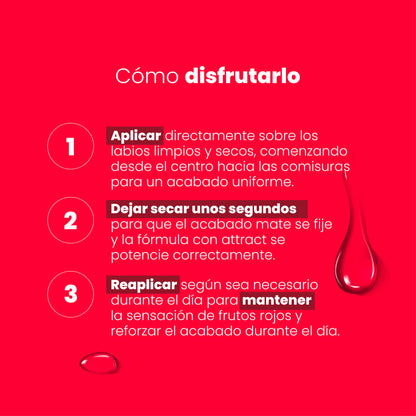 Lip Gloss X 10 Ml Red Fruits Sen Intimo