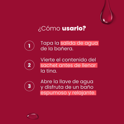 Love Bubble Sachet X 50Ml Sen Intimo