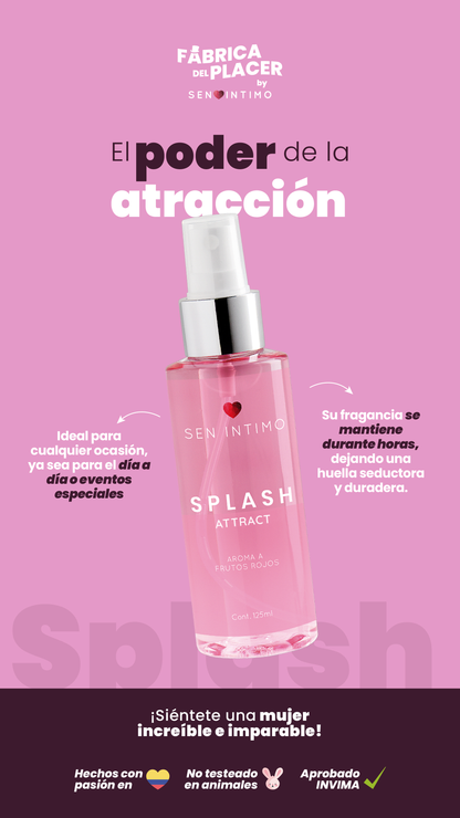Splash Frutos rojos 125ml