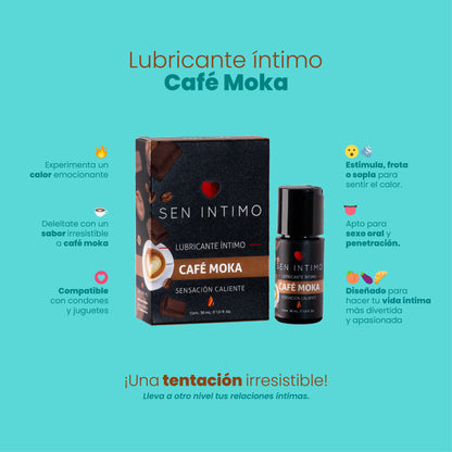 Lubricante Caliente Cafe Moka X 30 Ml Sen Intimo