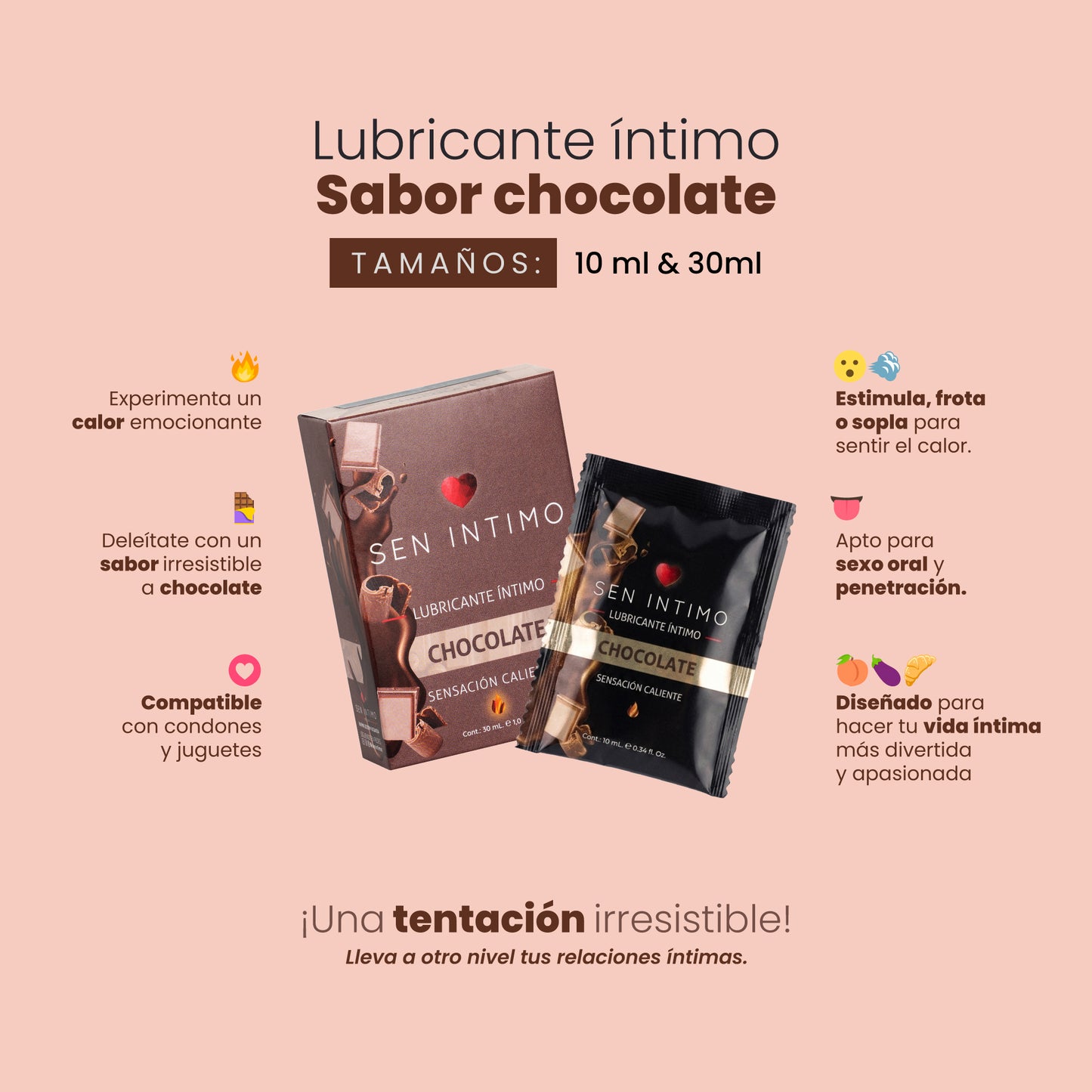 Sensual Body Glide Chocolate - Sen Intimo