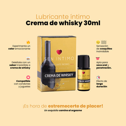Electrizante Crema de Whisky 30 ML