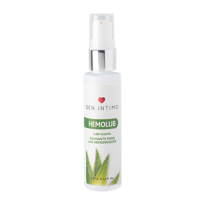 Hemolub Sen Íntimo 60ml - lubricante calmante para hemorroides con aloe vera y caléndula