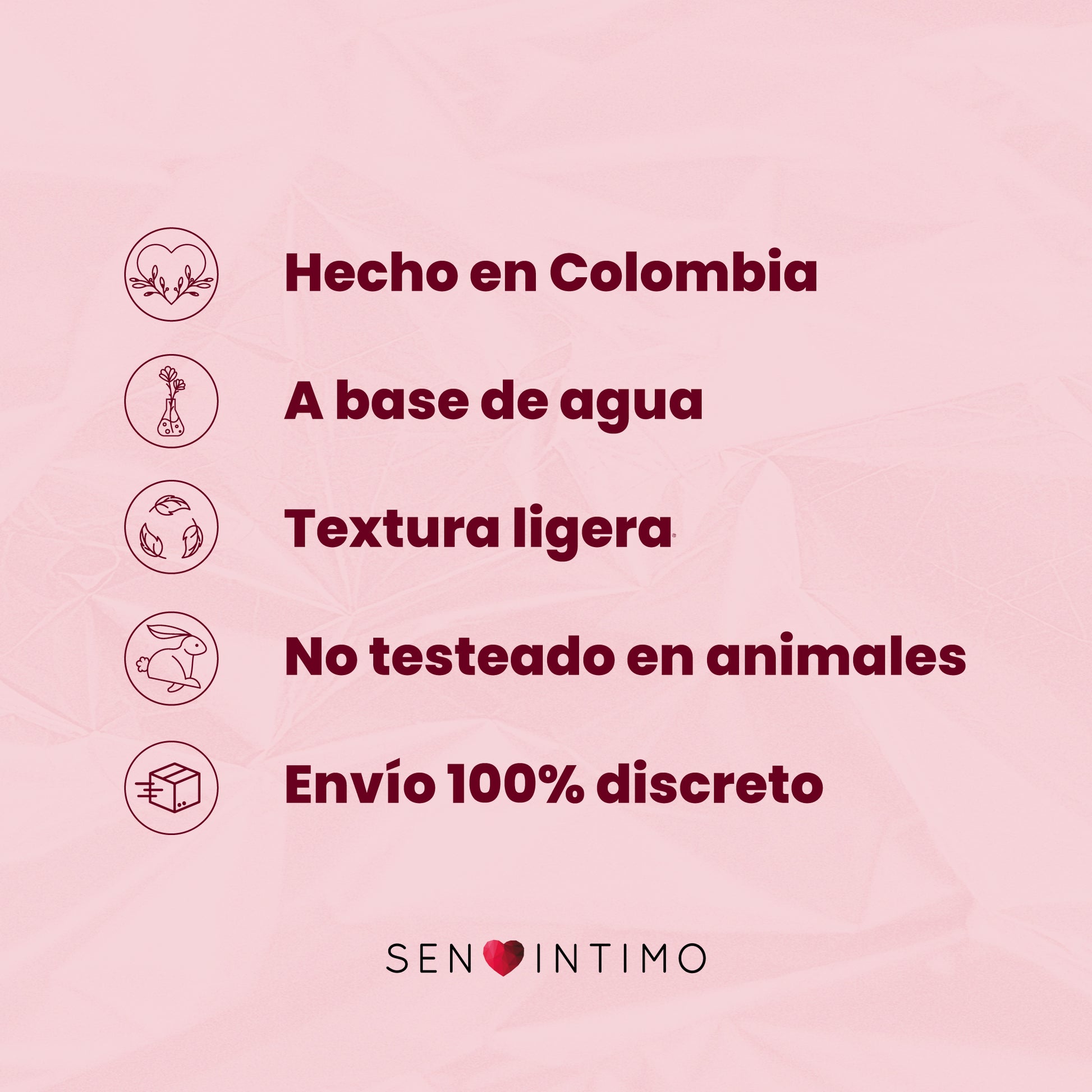 Vibrador Líquido Electrizante Sen Íntimo - fórmula consciente hecho colombia base agua textura ligera no testeado animales envío discreto
