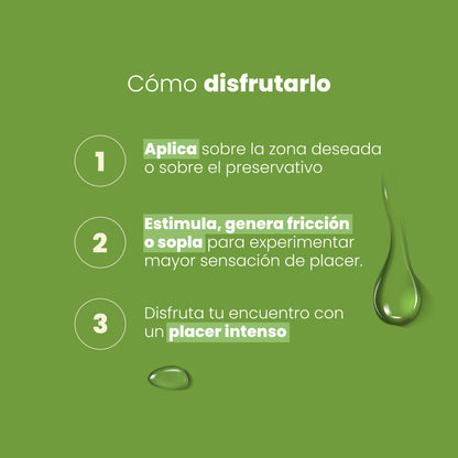 Cómo usar el Lubricante de Menta Sen Íntimo - instrucciones de uso
