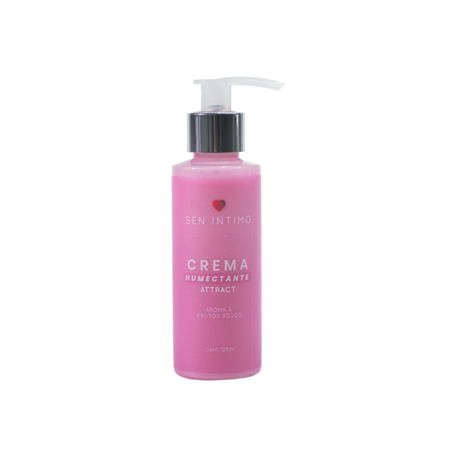 Crema Humectante con Attract 125ml Sen Íntimo - hidratación profunda, textura ligera, fragancia sutil frutos rojos