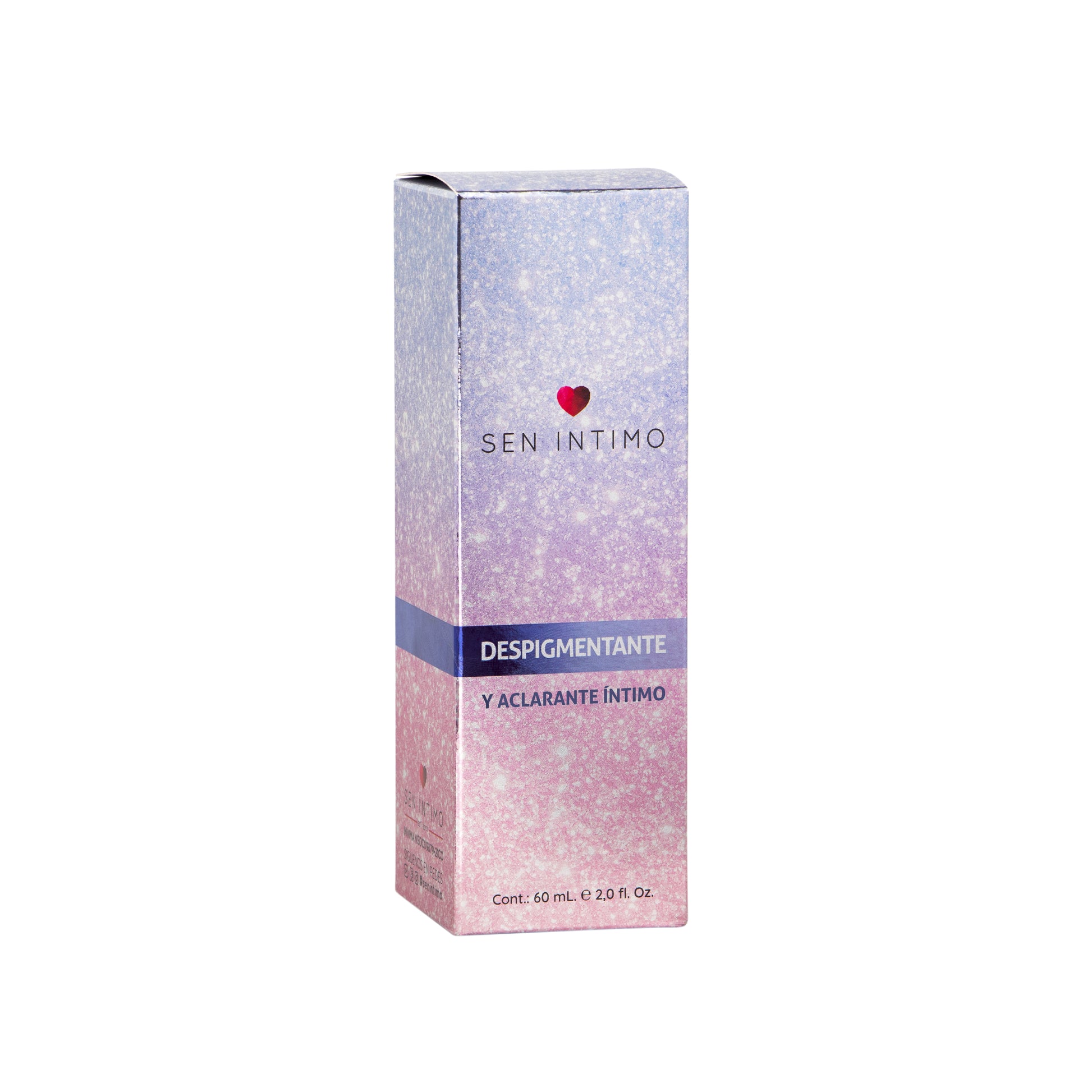 Caja Despigmentante Íntimo Sen Íntimo 60ml - extractos naturales vegano