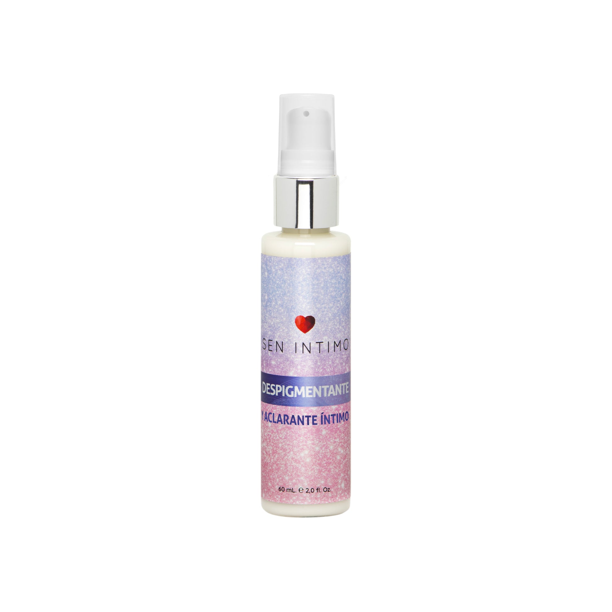 Frasco Despigmentante Aclarante Íntimo Sen Íntimo 60ml dispensador spray