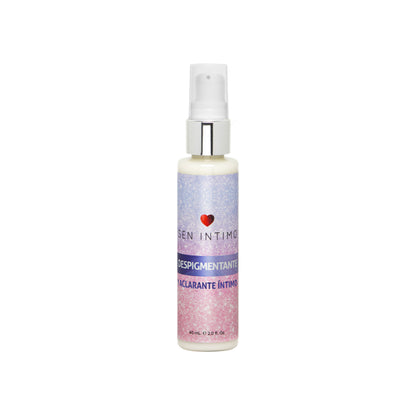 Frasco Despigmentante Aclarante Íntimo Sen Íntimo 60ml dispensador spray