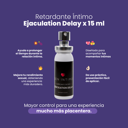 Delay Ejaculation Delay X 15 Ml Sen Intimo