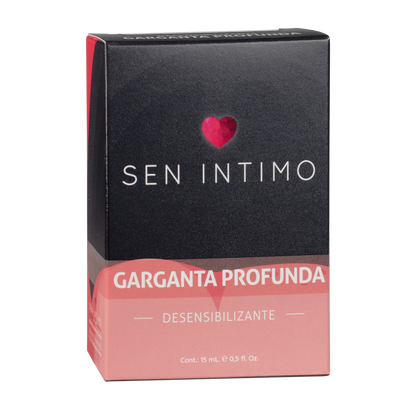 Spray Garganta Profunda Desensibilizante 15ml caja - Sen Íntimo