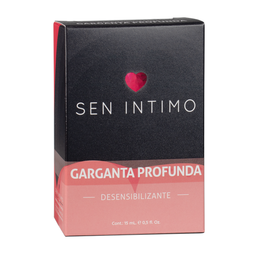 Spray Garganta Profunda Desensibilizante 15ml caja - Sen Íntimo