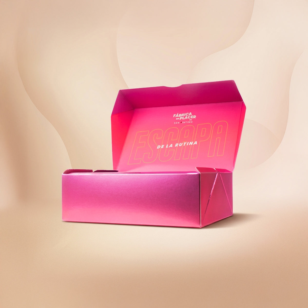 Caja de Regalo Rosada Metálica - Sen Íntimo