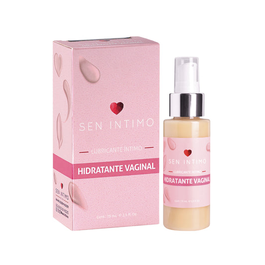 Hidratante Vaginal Sen Íntimo 75ml - frasco y caja, lubricante íntimo base acuosa