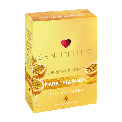 Lubricante Íntimo Efecto Caliente Sabor Maracuyá 30 ml | Sen Íntimo