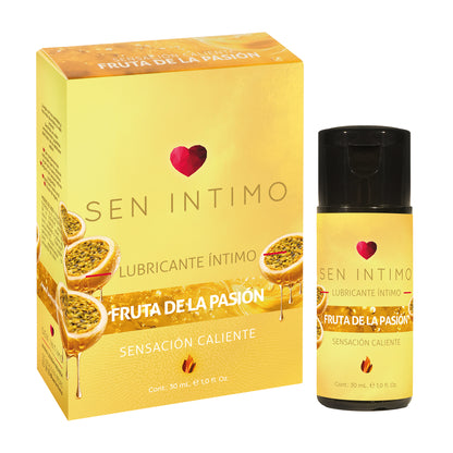 Lubricante Íntimo Efecto Caliente Sabor Maracuyá 30 ml | Sen Íntimo