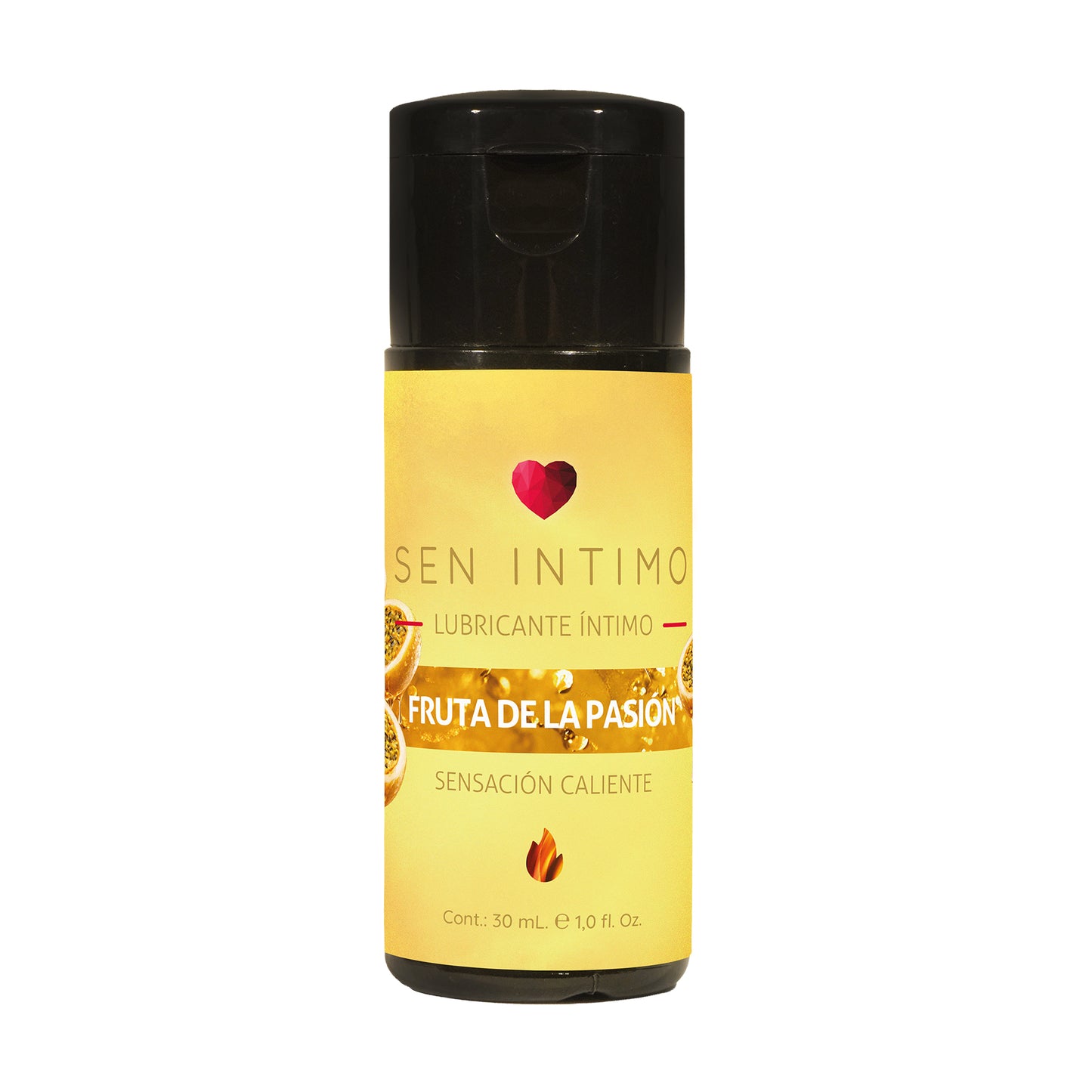 Lubricante Íntimo Efecto Caliente Sabor Maracuyá 30 ml | Sen Íntimo