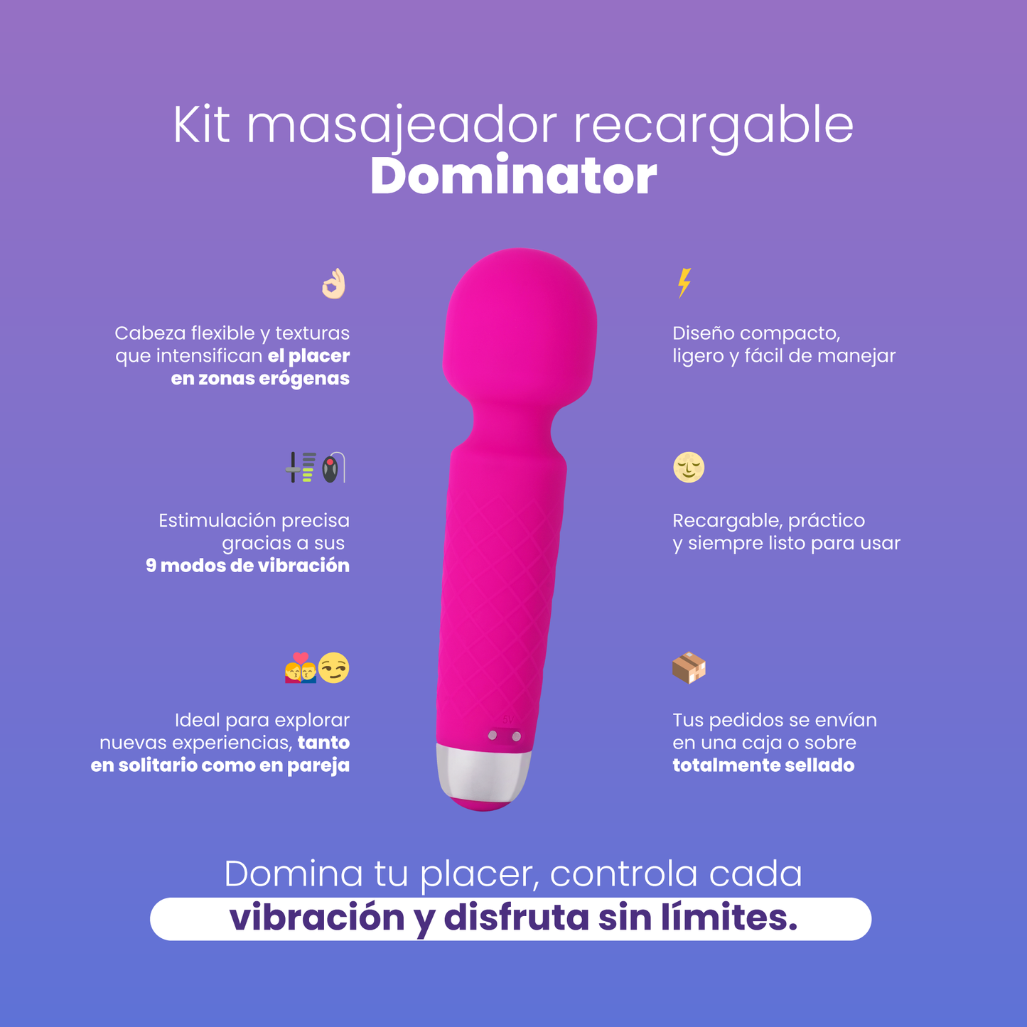 Rechargeable Massager Kit Sen Intimo