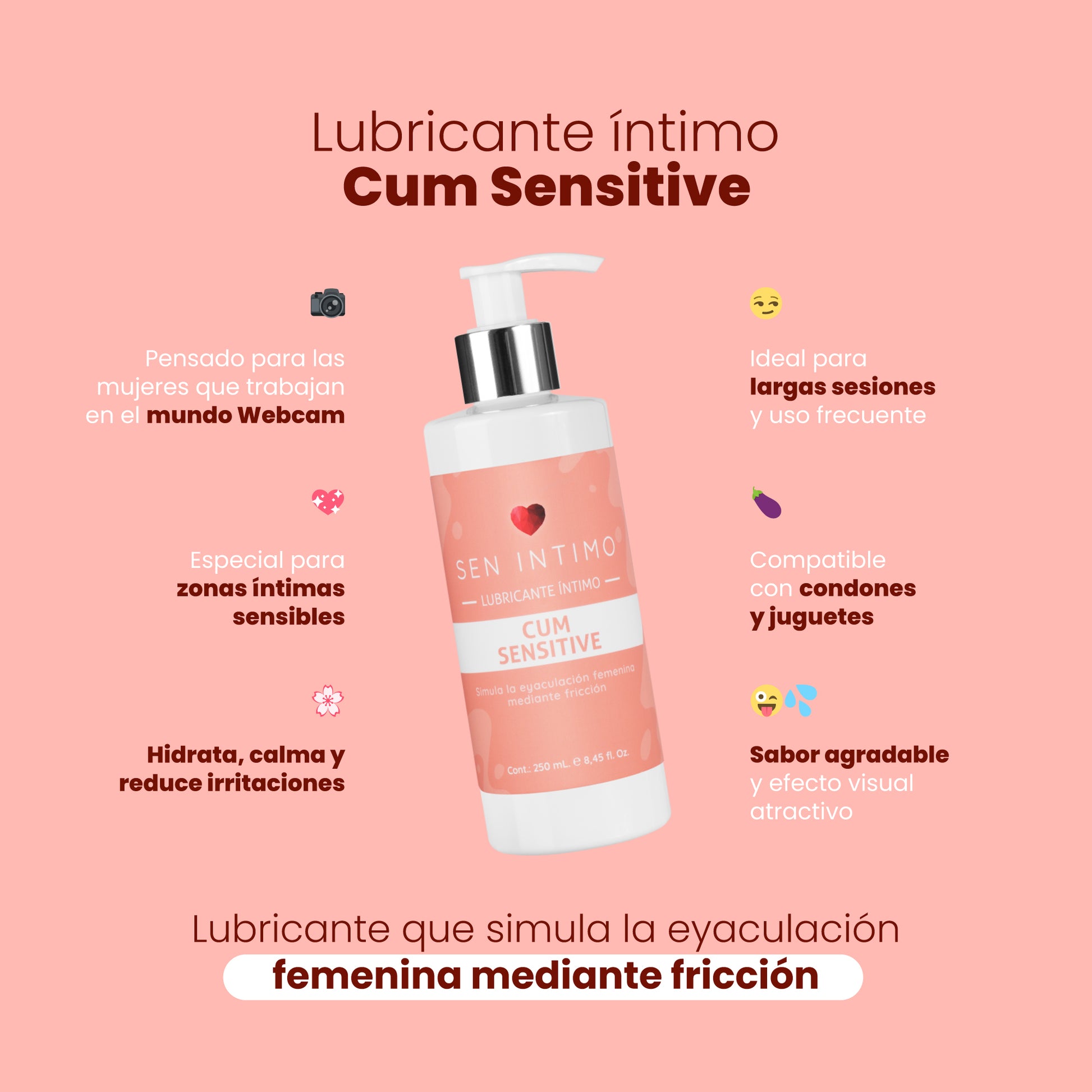 Lubricante Cum Sensitive X 250 Ml Sen Intimo senintimo.com Lubricante Cum Sensitive X 250 Ml Sen Intimo senintimo.com