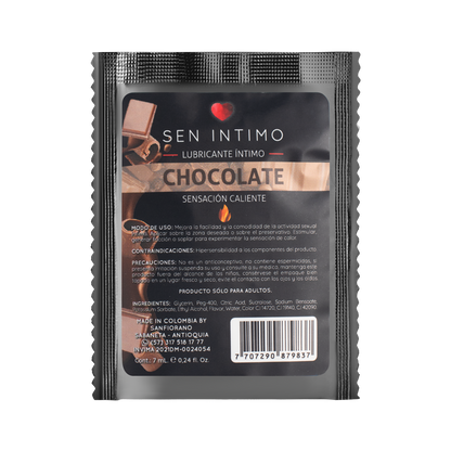 Lubricante Caliente Chocolate Sen Intimo