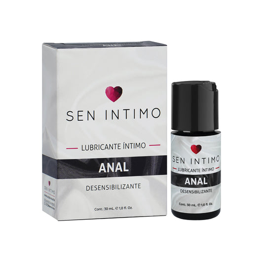 Lubricante Anal Desensibilizante Sen Íntimo - frasco con lidocaína