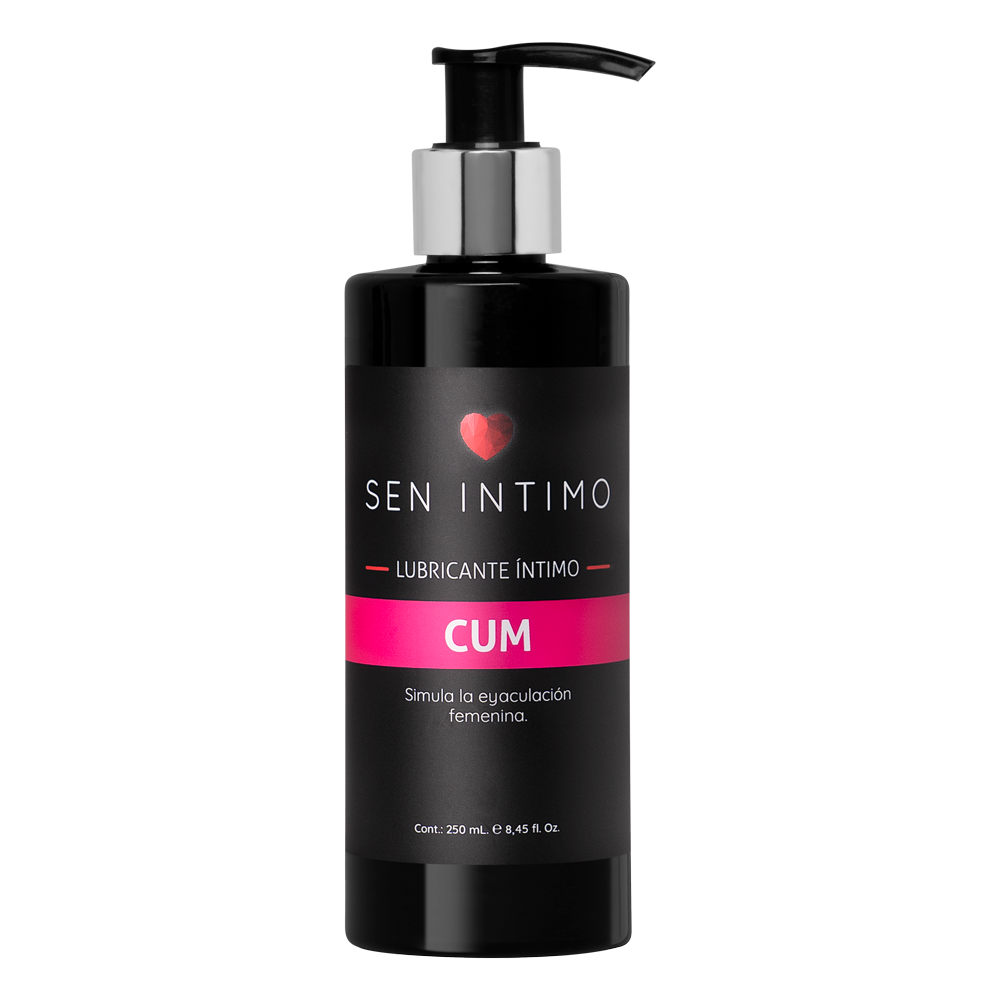 Lubricante Íntimo CUM Sen Íntimo 250ml dispensador de bomba - simula eyaculación femenina