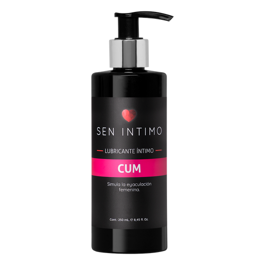 Lubricante Cum For Women 250ml Sen Íntimo - simula eyaculación femenina, base agua, hipoalergénico