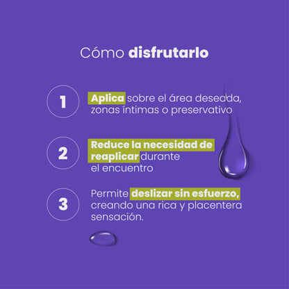 Cómo usar lubricante íntimo híbrido paso a paso - Sen Íntimo