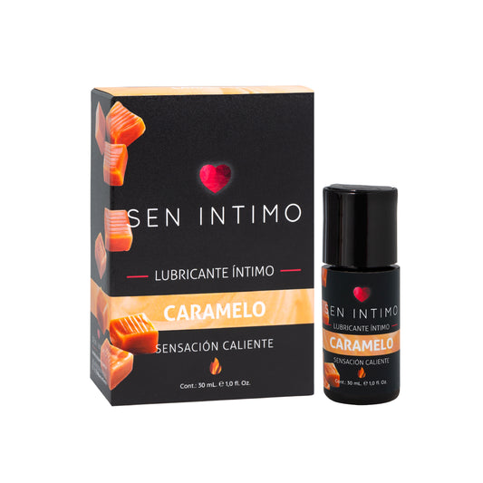 Lubricante Íntimo Caliente Caramelo Sachet 30ml Sen Íntimo - ingredientes, modo de uso y registro INVIMA