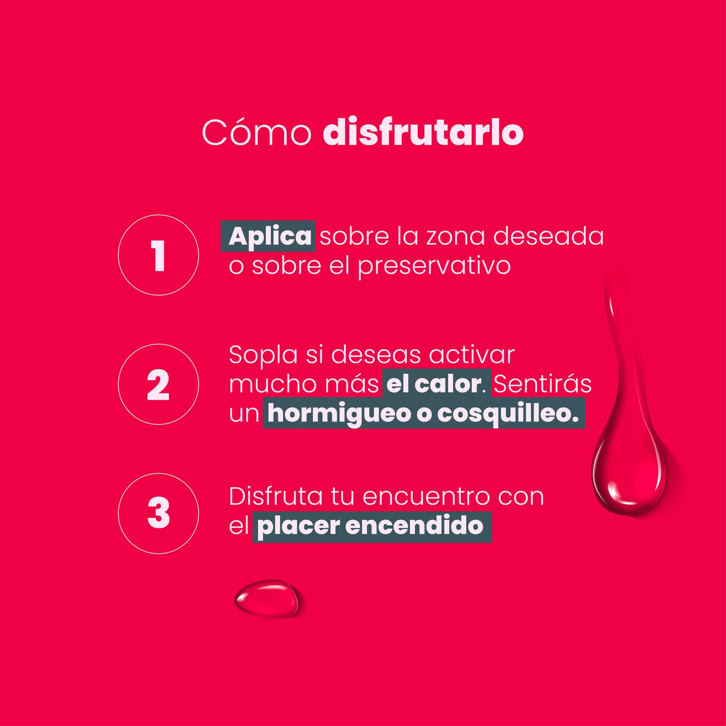 Cómo usar lubricante electrizante lychee paso a paso - Sen Íntimo