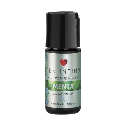 Lubricante Íntimo de Menta 30ml Sen Íntimo - botella con dispensador
