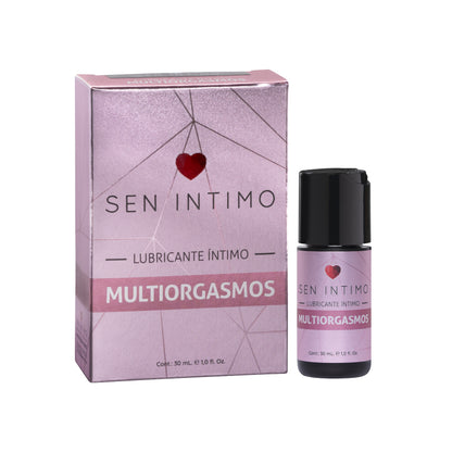 Lubricante íntimo Multiorgasmos Sen Íntimo 30ml frasco y caja