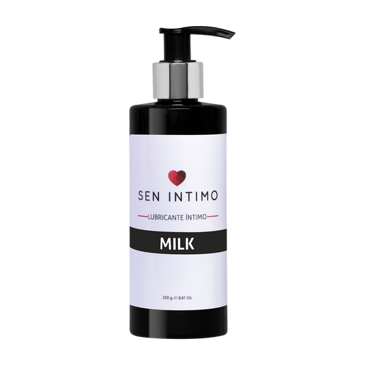 Lubricante íntimo Semen Artificial Milk Sen Íntimo 250ml - frasco bomba presentación frontal

