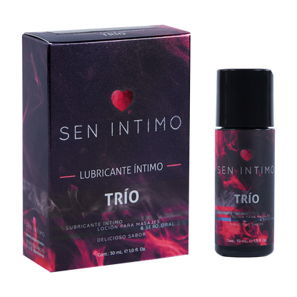 Lubricante Trio Placer 30ml Sen Íntimo