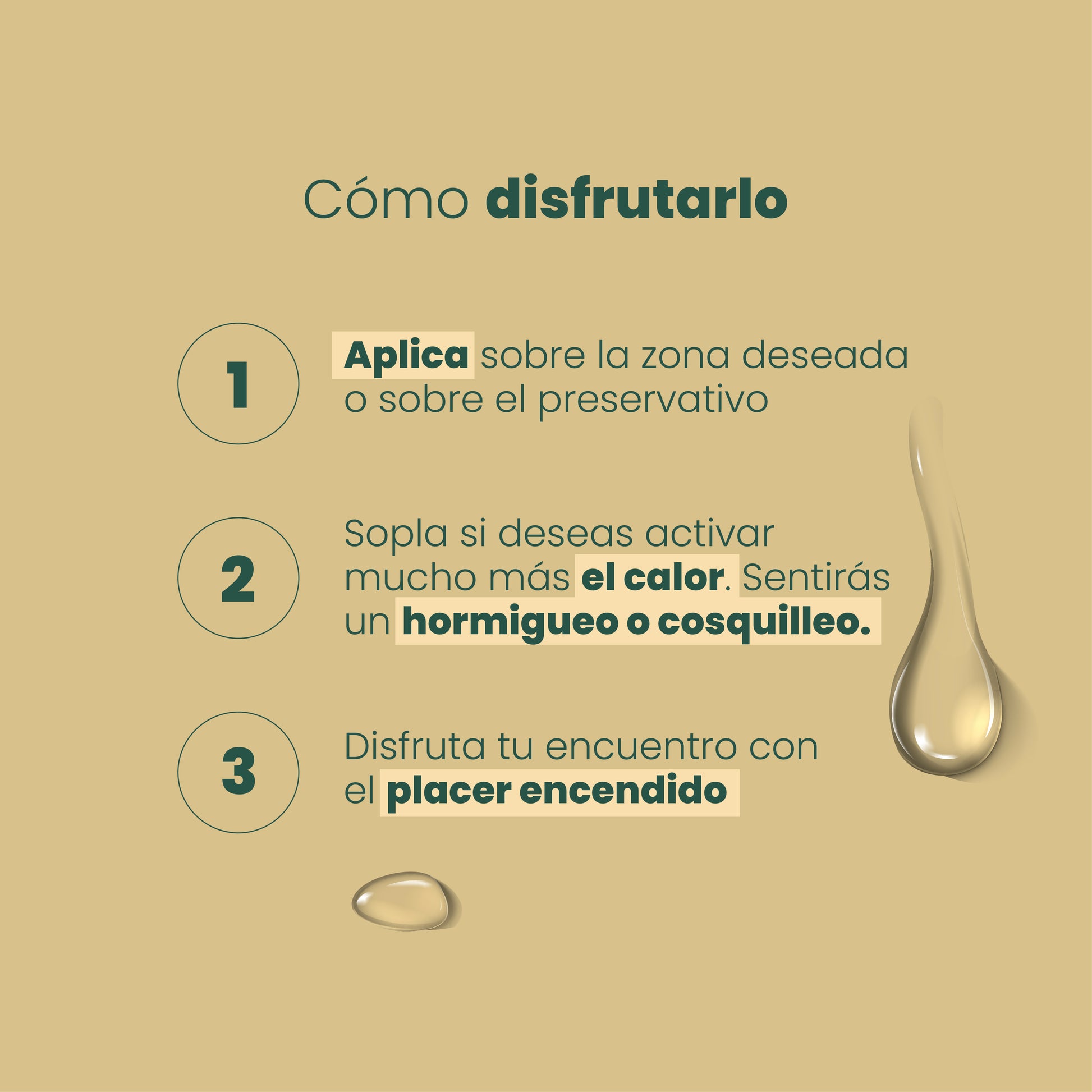 Cómo usar lubricante electrizante tequila paso a paso - Sen Íntimo