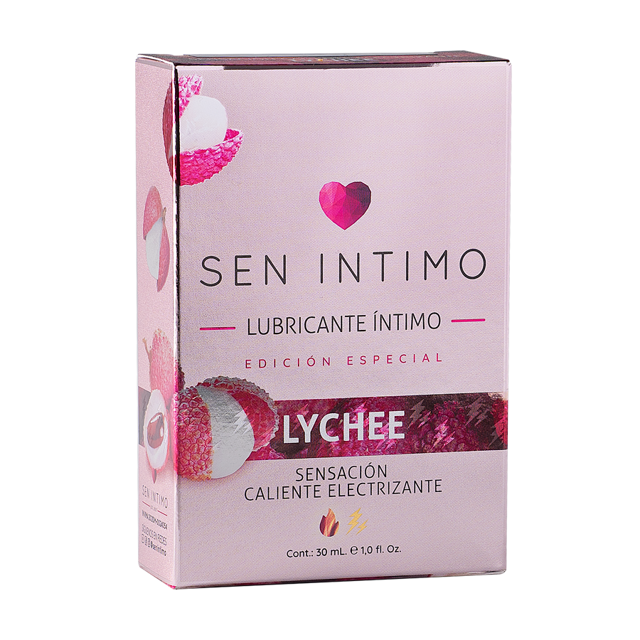 Lubricante electrizante lychee Sen Íntimo