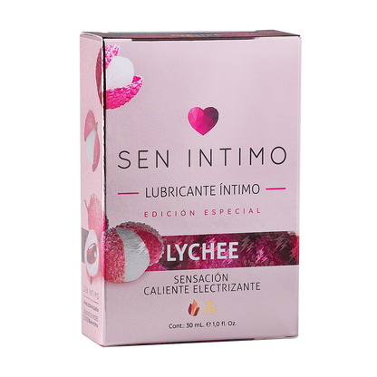 Lubricante electrizante lychee Sen Íntimo