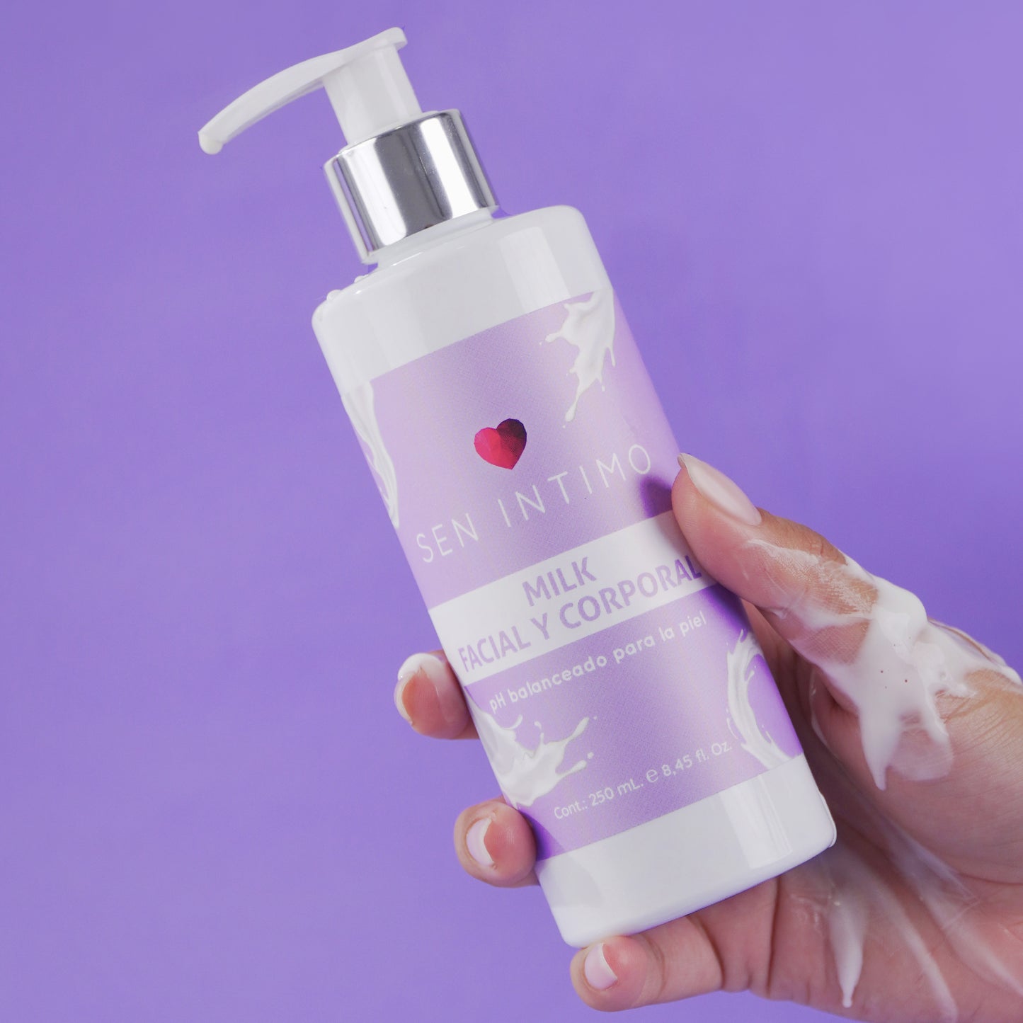 Milk Facial y Corporal Sen Íntimo - frasco dispensador 250m