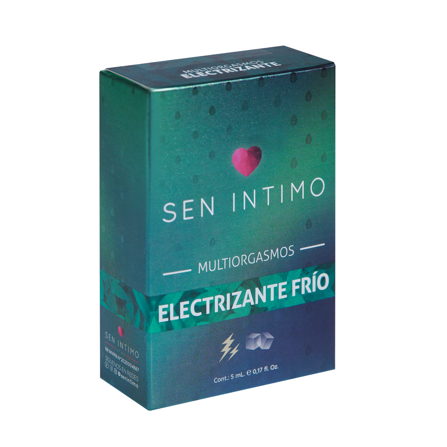 Multiorgasmos Electrizante Frío 5ml Sen Íntimo