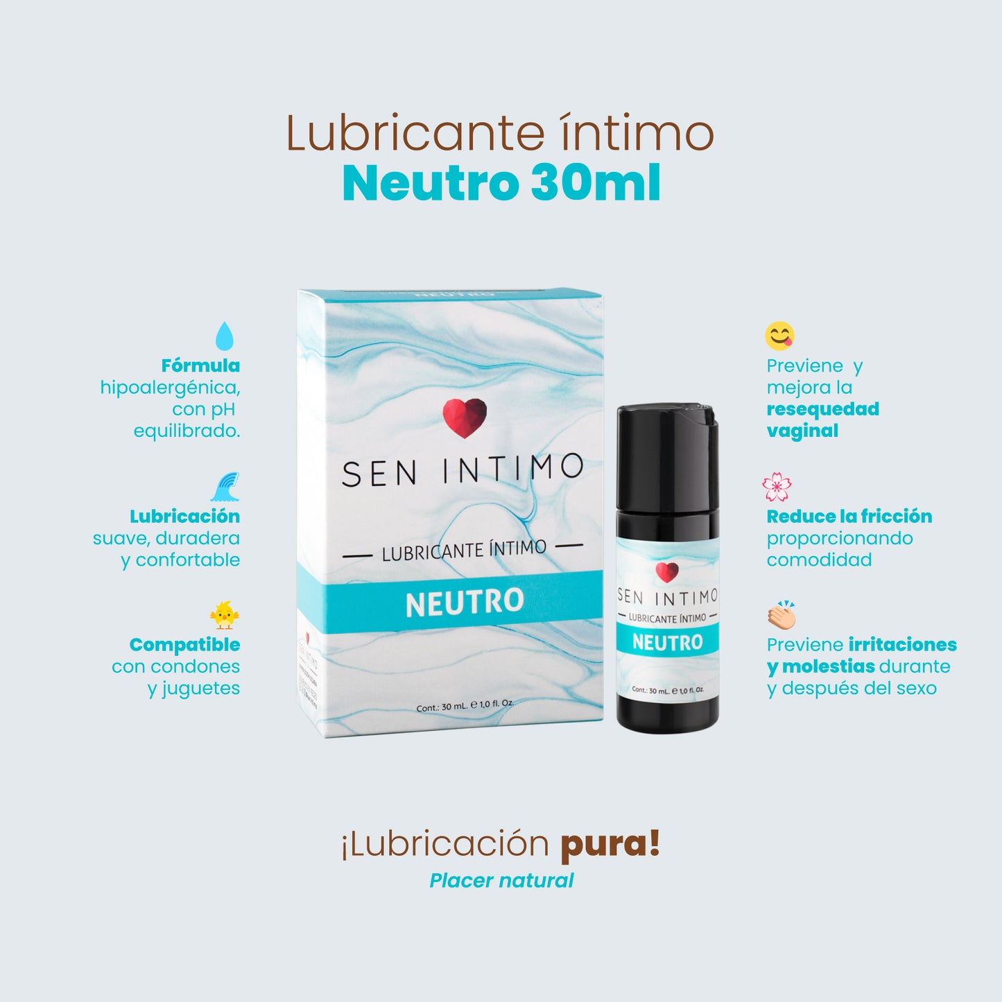 Neutral Lubricant X 30 Ml Sen Intimo